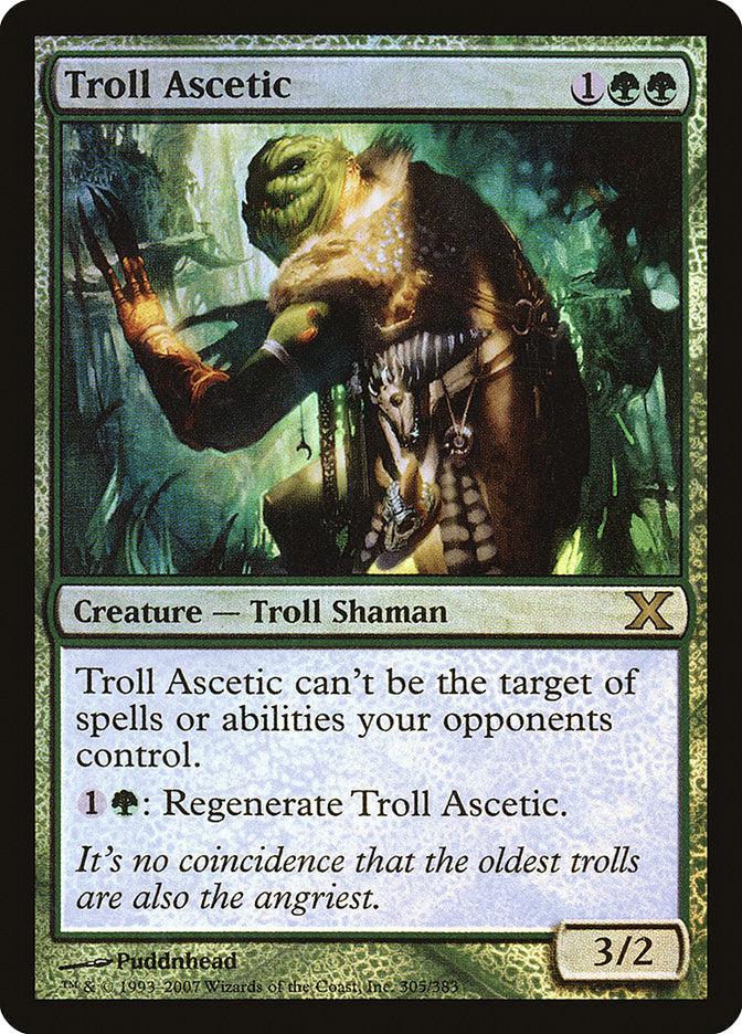 Troll Ascetic (Premium Foil) [Tenth Edition] | North Valley Games