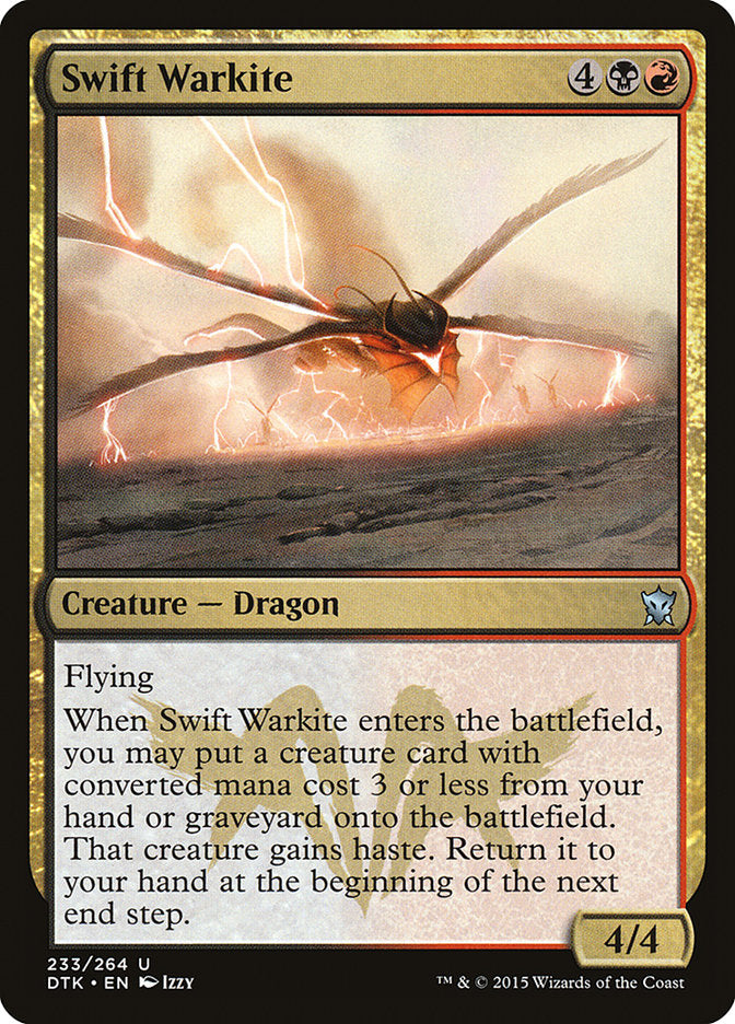 Swift Warkite [Dragons of Tarkir] | North Valley Games