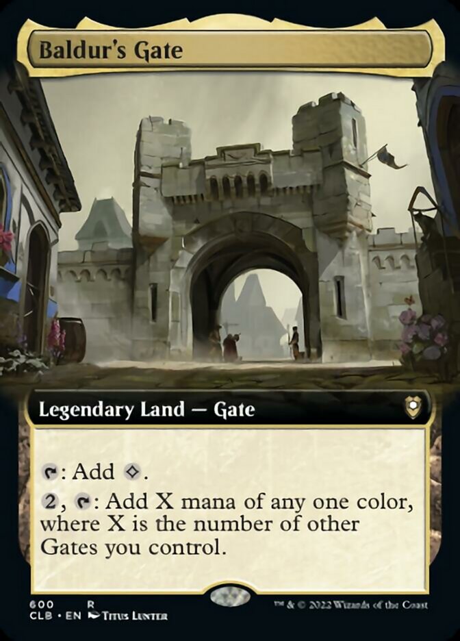 Baldur's Gate (Extended Art) [Commander Legends: Battle for Baldur's Gate] | North Valley Games