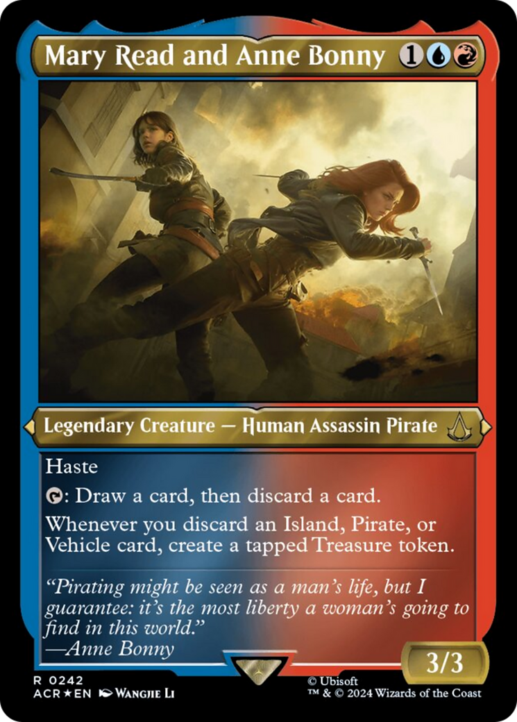 Mary Read and Anne Bonny (Foil Etched) [Assassin's Creed] | North Valley Games
