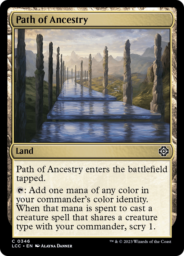 Path of Ancestry [The Lost Caverns of Ixalan Commander] | North Valley Games