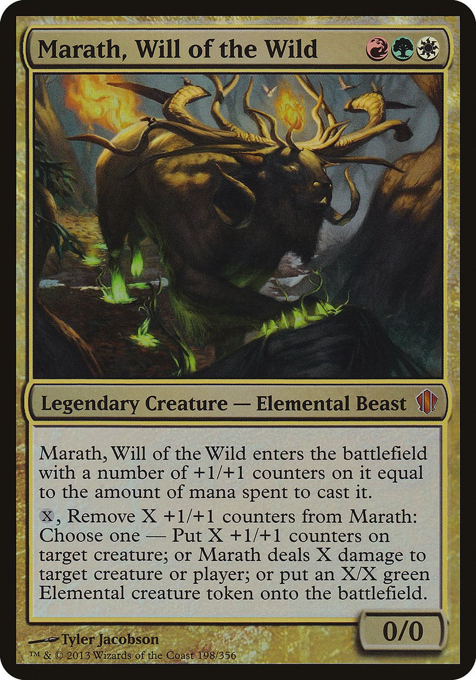 Marath, Will of the Wild (Oversized) [Commander 2013 Oversized] | North Valley Games