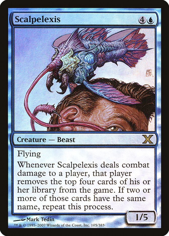 Scalpelexis (Premium Foil) [Tenth Edition] | North Valley Games