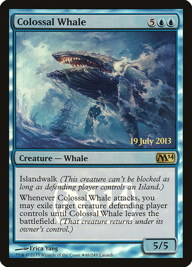 Colossal Whale [Magic 2014 Prerelease Promos] | North Valley Games