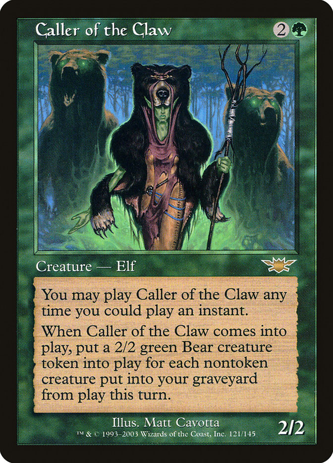 Caller of the Claw [Legions] | North Valley Games