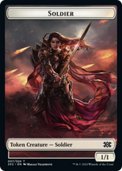 Faerie Rogue // Soldier Double-Sided Token [Double Masters 2022 Tokens] | North Valley Games