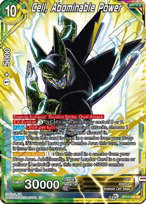 Cell, Abominable Power (BT17-145) [Ultimate Squad] | North Valley Games