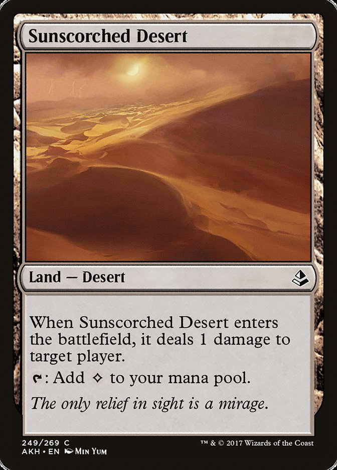 Sunscorched Desert [Amonkhet] | North Valley Games