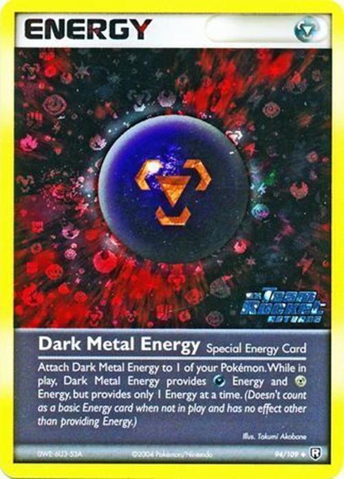 Dark Metal Energy (94/109) (Stamped) [EX: Team Rocket Returns] | North Valley Games