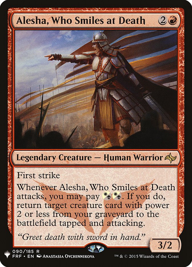 Alesha, Who Smiles at Death [Mystery Booster] | North Valley Games