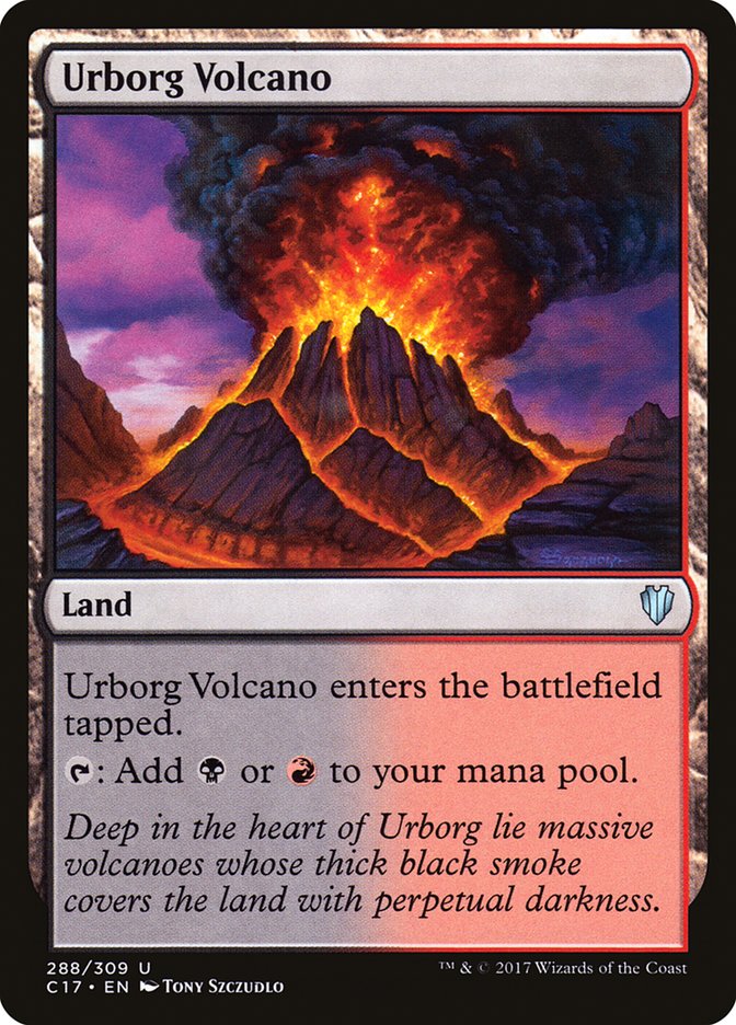 Urborg Volcano [Commander 2017] | North Valley Games