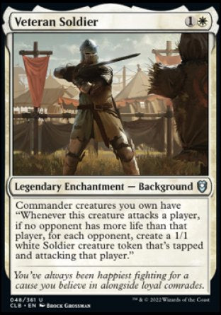 Veteran Soldier [Commander Legends: Battle for Baldur's Gate] | North Valley Games
