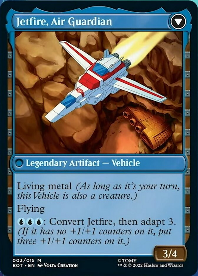 Jetfire, Ingenious Scientist // Jetfire, Air Guardian [Transformers] | North Valley Games