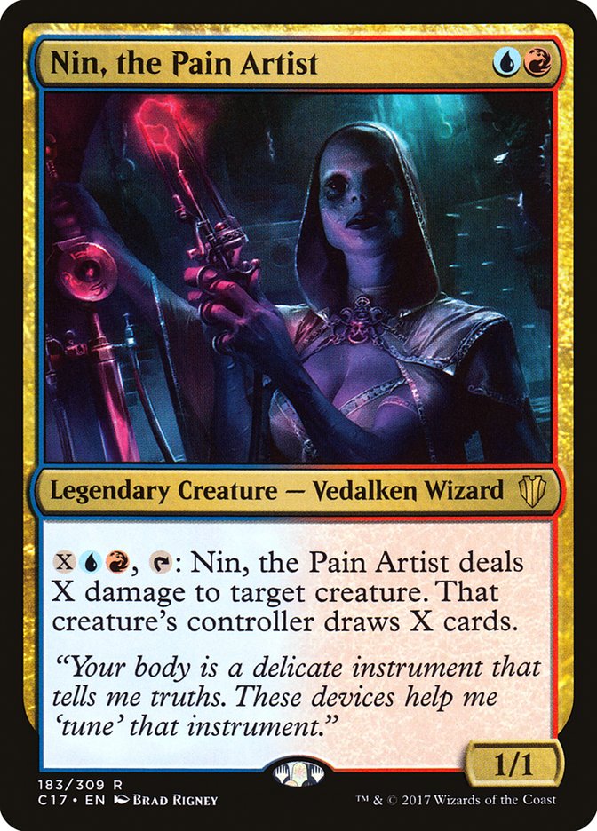 Nin, the Pain Artist [Commander 2017] | North Valley Games