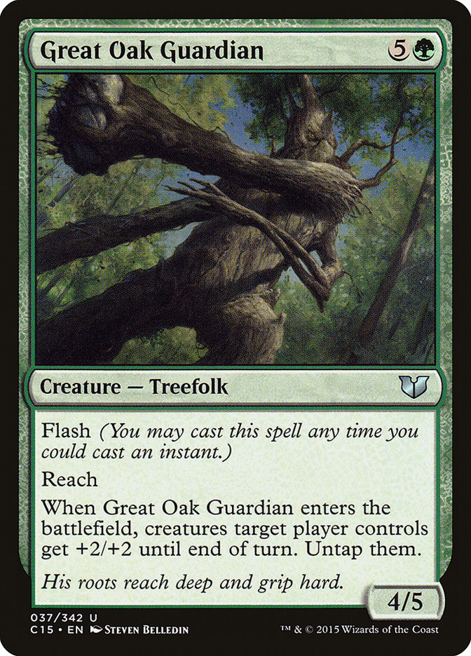 Great Oak Guardian [Commander 2015] | North Valley Games