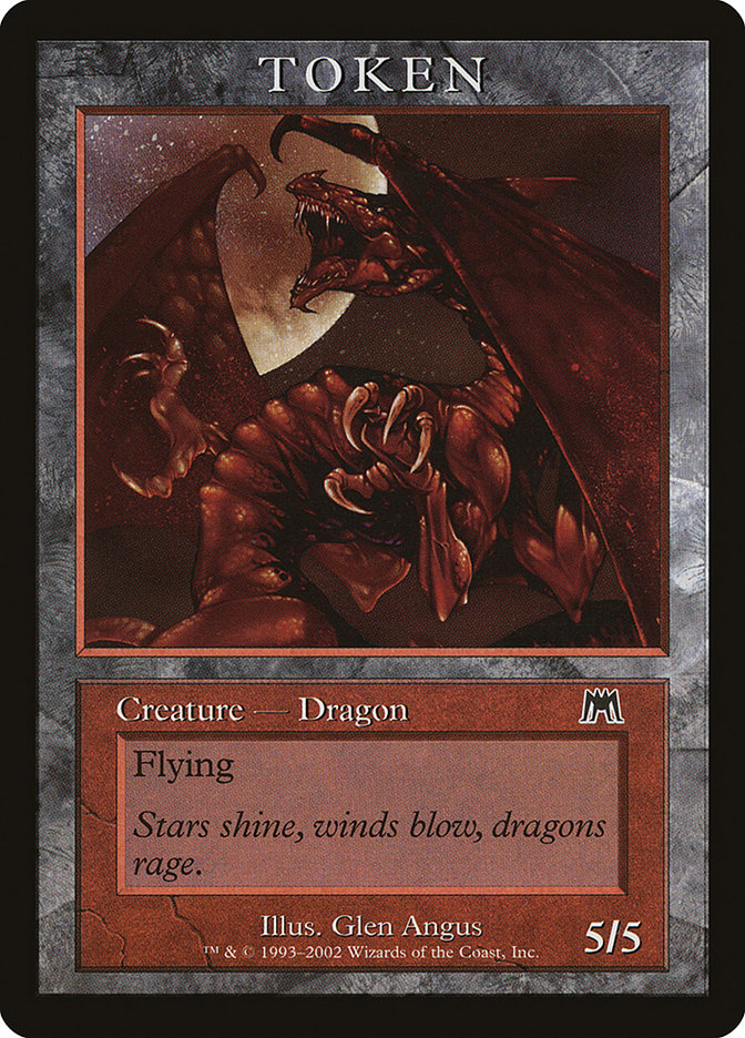 Dragon Token [Magic Player Rewards 2002] | North Valley Games