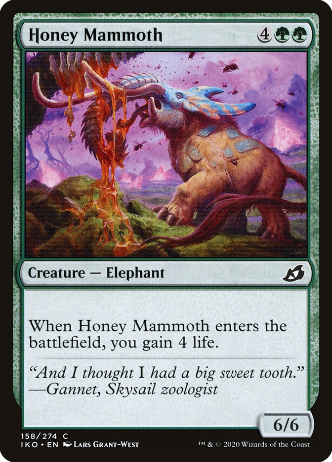 Honey Mammoth [Ikoria: Lair of Behemoths] | North Valley Games