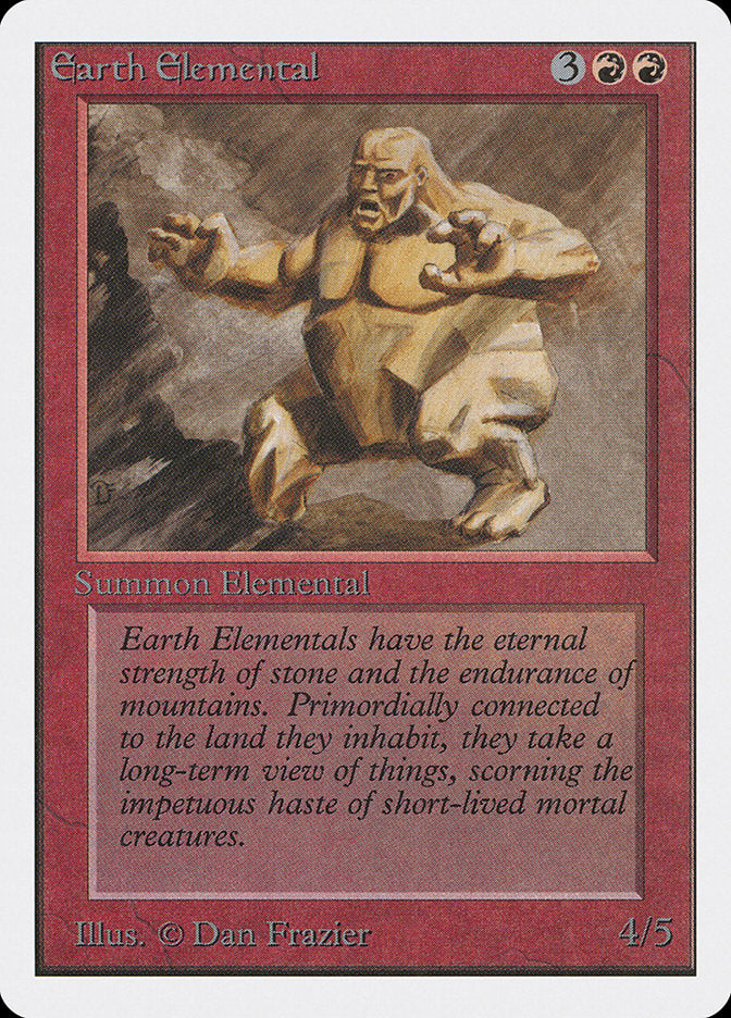 Earth Elemental [Unlimited Edition] | North Valley Games