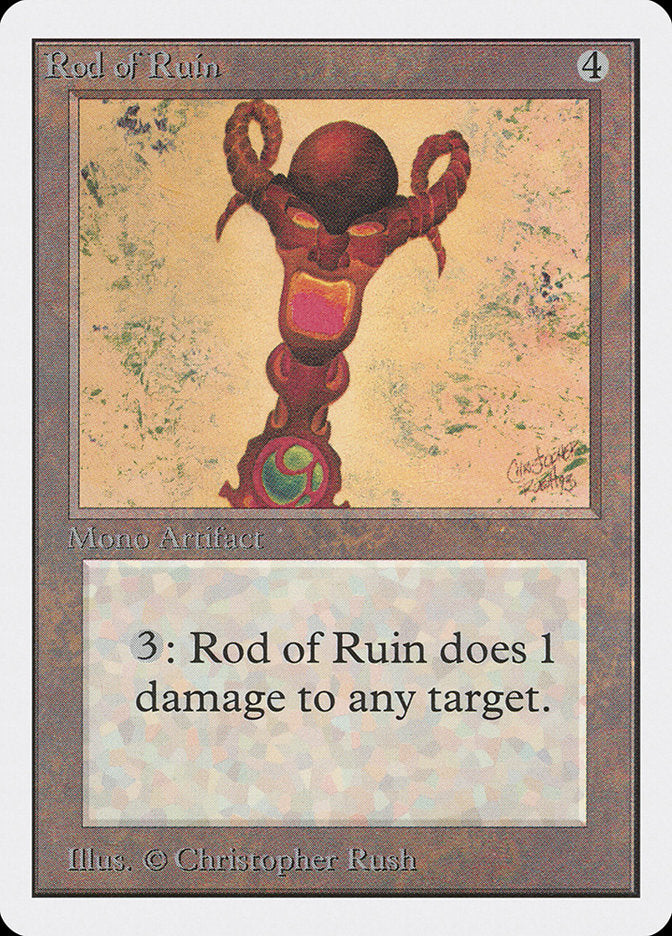 Rod of Ruin [Unlimited Edition] | North Valley Games