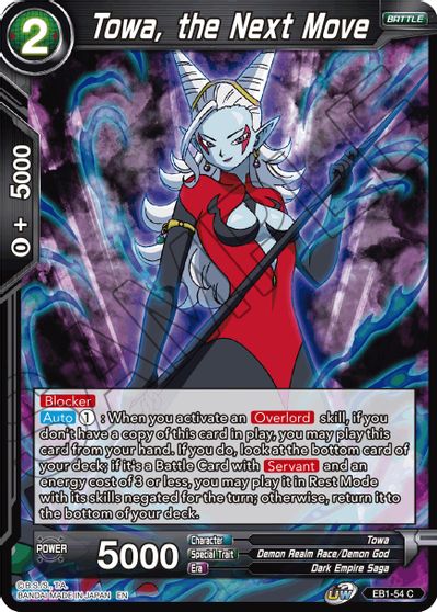 Towa, the Next Move (EB1-054) [Battle Evolution Booster] | North Valley Games