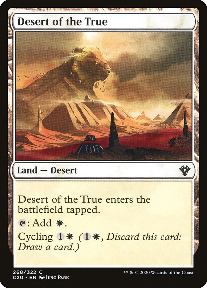 Desert of the True [Commander 2020] | North Valley Games