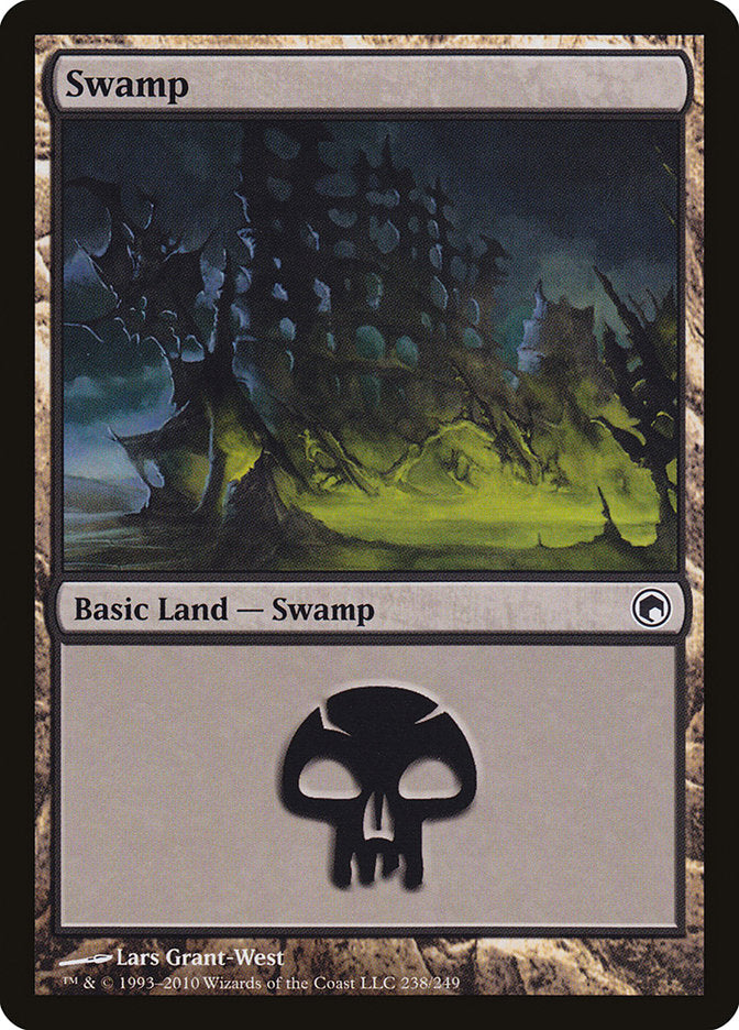 Swamp (238) [Scars of Mirrodin] | North Valley Games