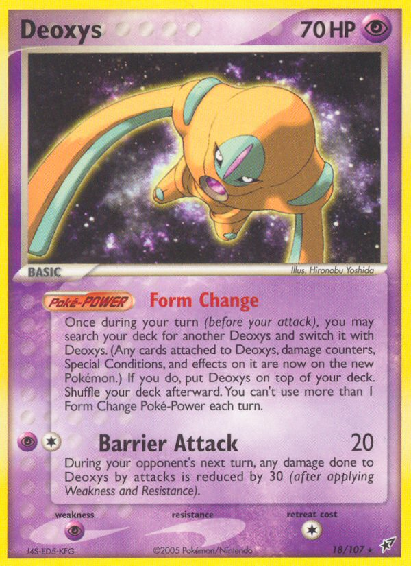 Deoxys (18/107) [EX: Deoxys] | North Valley Games