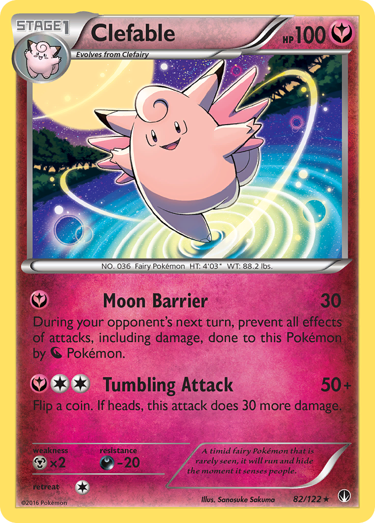 Clefable (82/122) [XY: BREAKpoint] | North Valley Games