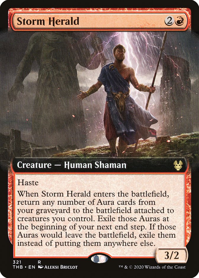 Storm Herald (Extended Art) [Theros Beyond Death] | North Valley Games