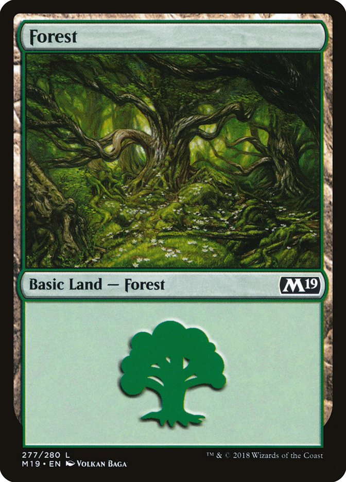 Forest (277) [Core Set 2019] | North Valley Games