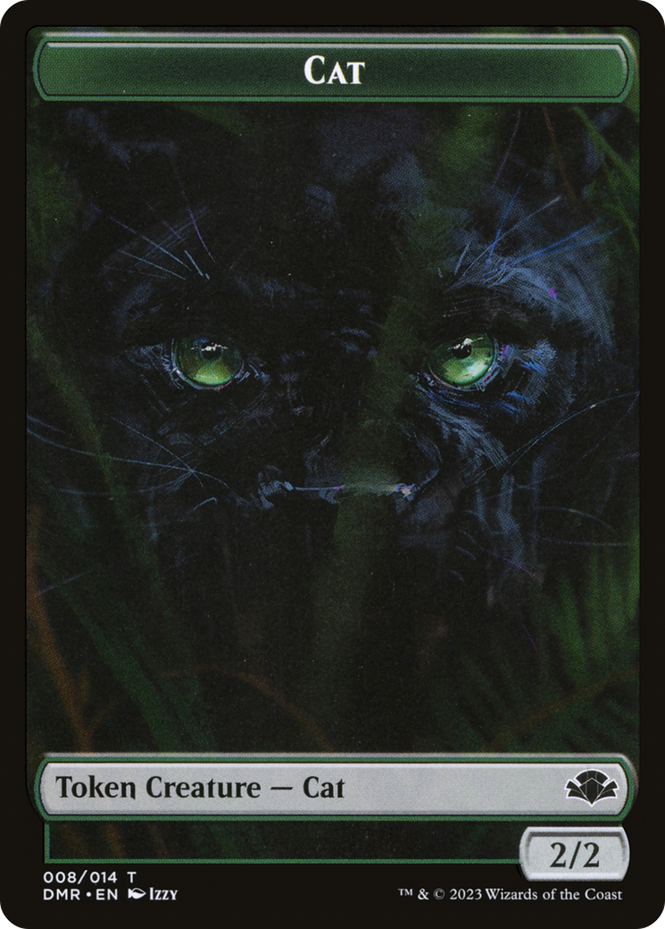 Cat Token (008) [Dominaria Remastered Tokens] | North Valley Games
