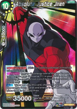 Absolute Justice Jiren (TB1-081) [The Tournament of Power] | North Valley Games