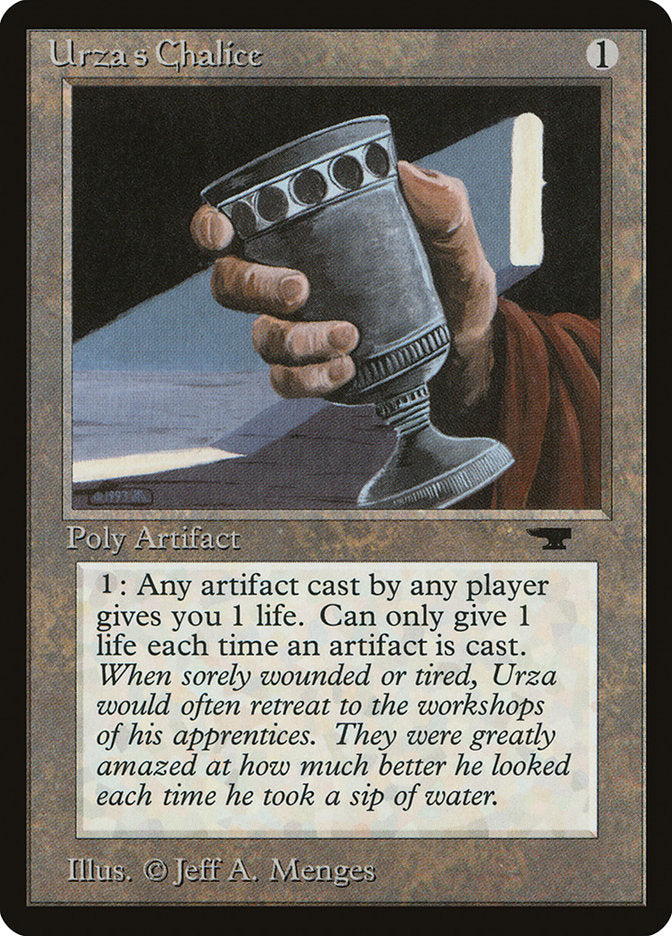 Urza's Chalice [Antiquities] | North Valley Games