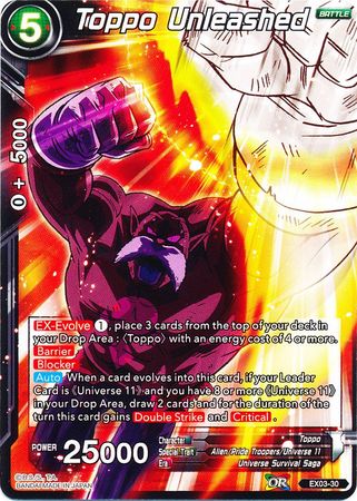 Toppo Unleashed (EX03-30) [Ultimate Box] | North Valley Games