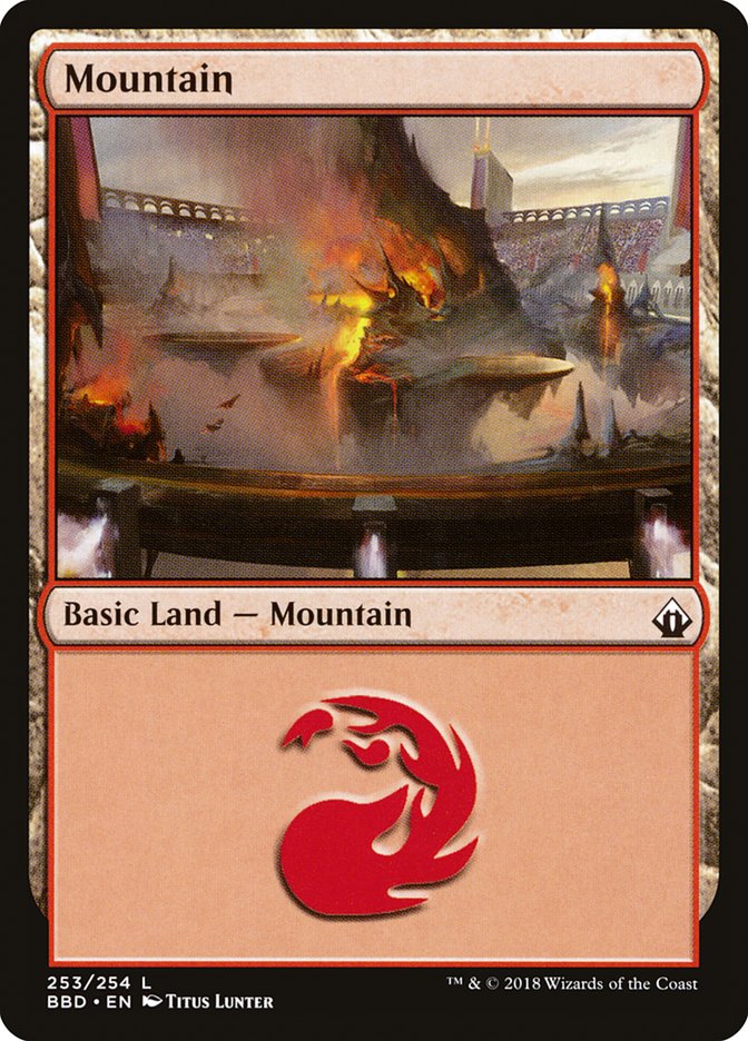Mountain (253) [Battlebond] | North Valley Games