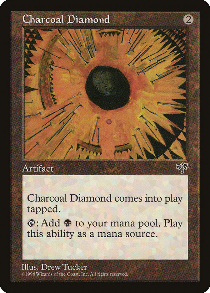 Charcoal Diamond [Mirage] | North Valley Games