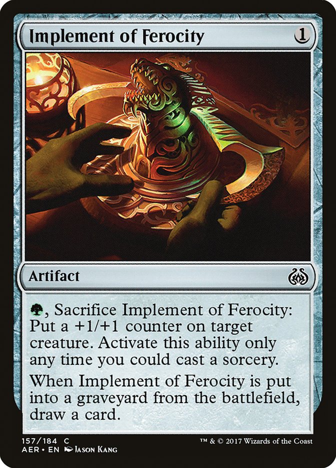 Implement of Ferocity [Aether Revolt] | North Valley Games