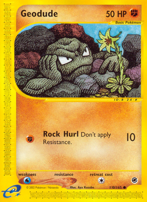 Geodude (110/165) [Expedition: Base Set] | North Valley Games