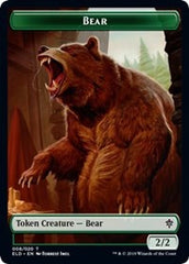 Bear // Food (17) Double-Sided Token [Throne of Eldraine Tokens] | North Valley Games