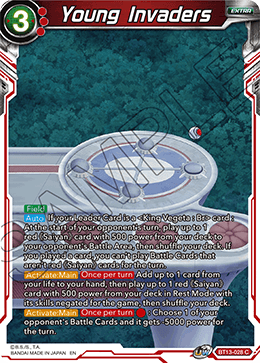 Young Invaders (Common) (BT13-028) [Supreme Rivalry] | North Valley Games
