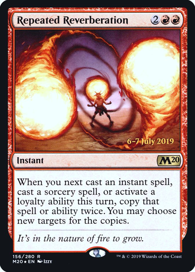 Repeated Reverberation [Core Set 2020 Prerelease Promos] | North Valley Games