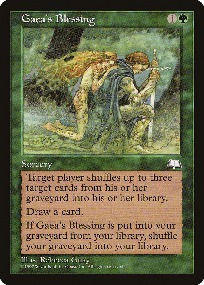 Gaea's Blessing [Weatherlight] | North Valley Games
