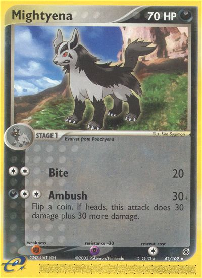 Mightyena (42/109) [EX: Ruby & Sapphire] | North Valley Games