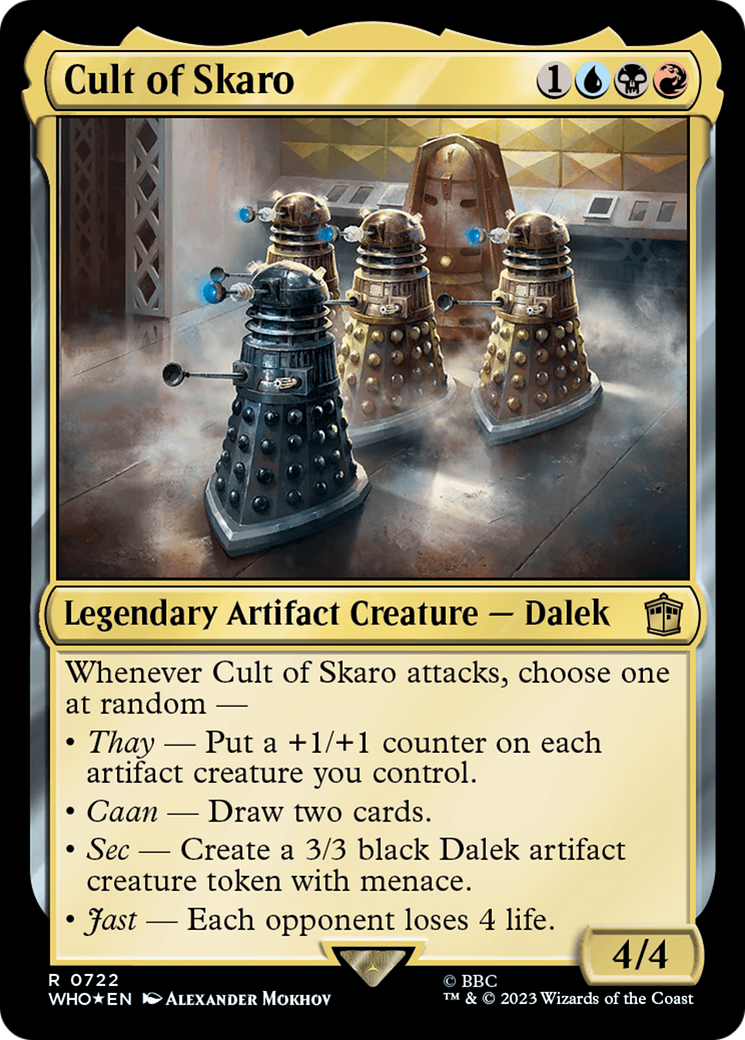 Cult of Skaro (Surge Foil) [Doctor Who] | North Valley Games