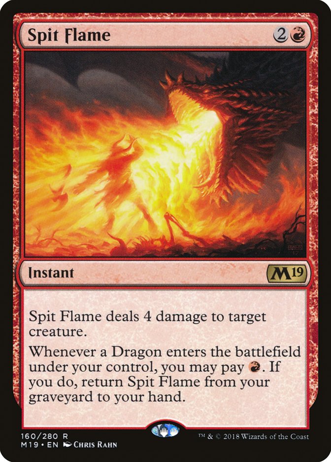 Spit Flame [Core Set 2019] | North Valley Games