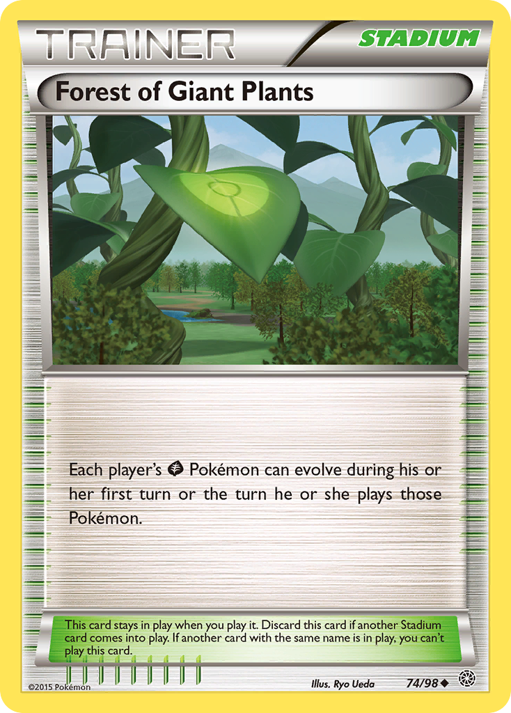 Forest of Giant Plants (74/98) [XY: Ancient Origins] | North Valley Games
