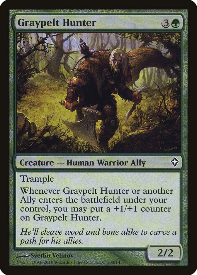 Graypelt Hunter [Worldwake] | North Valley Games