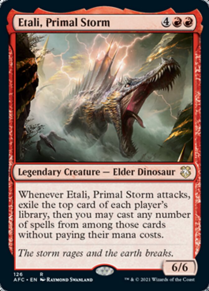 Etali, Primal Storm [Dungeons & Dragons: Adventures in the Forgotten Realms Commander] | North Valley Games