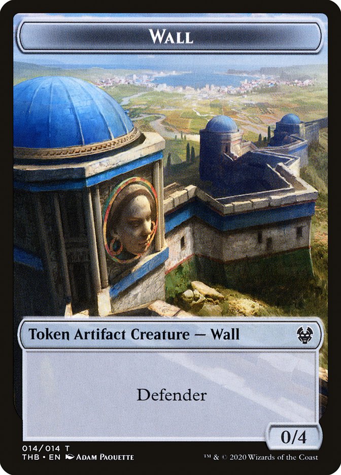 Wall Token [Theros Beyond Death Tokens] | North Valley Games