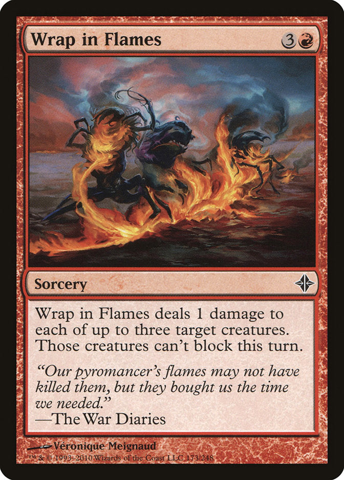Wrap in Flames [Rise of the Eldrazi] | North Valley Games